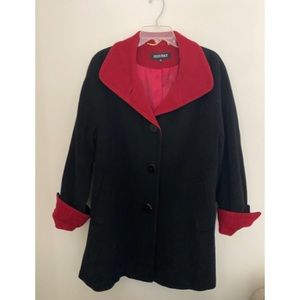 Ellen Tracy Black Pea Coat
